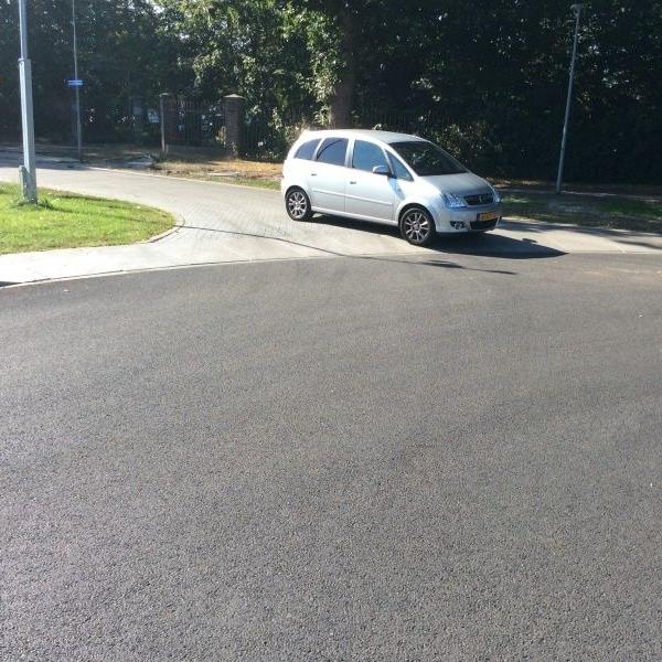Trottoirafrit Harderwijk | Leicon Verkeersgeleiding