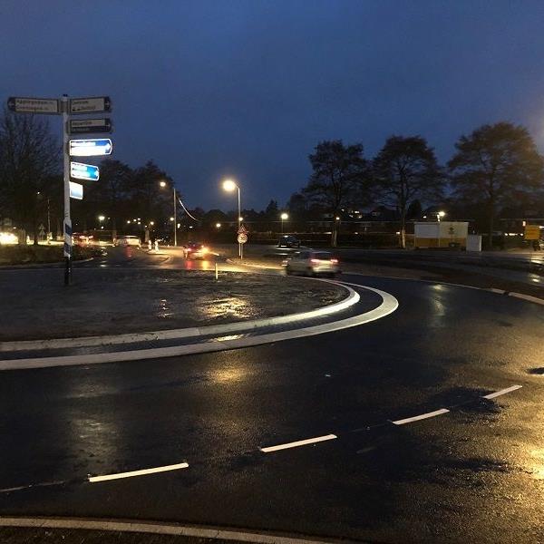 Rotonde Rammelstrook Delfzijl | Leicon Verkeersgeleiding