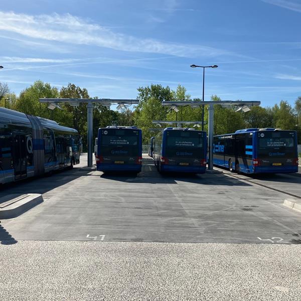 Uitbreiding busremise Qbuzz Groningen | Leicon Verkeersgeleiding